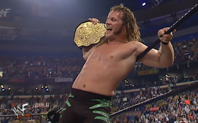 wrestle_hist's tweet photo. 10/21/2001  

Chris Jericho defeated The Rock to become the new WCW Champion at No Mercy from the Savvis Center in St. Louis, Missouri.  

#WWF #WWE #NoMercy #ChrisJericho #Y2J #Lionheart #TheRock #ThePeoplesChampion #TheBaramBull #TheGreatOne #IfYaSmell #WCWChampionship https://t.co/R1A1sy9rsq