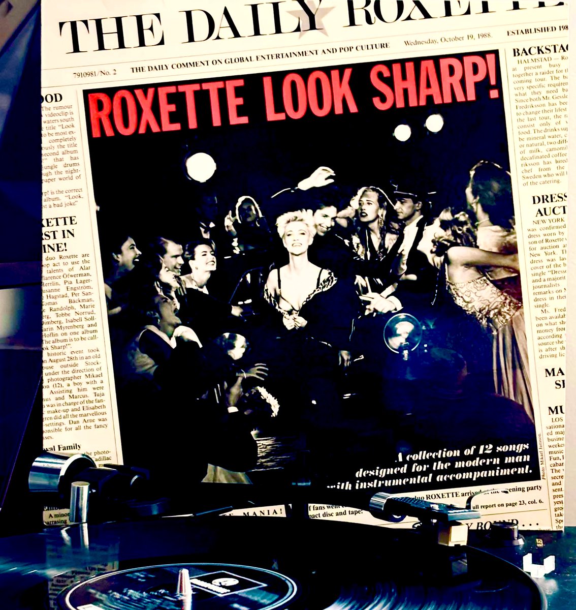 DzielakD's tweet image. 📆 37 lat temu ukazała się drugi (pierwszy International) album duetu @TheRealRoxette. Zespół od razu porównano z #ABBA i nie wypadł w tym zestawieniu źle - zgrabne i chwytliwe piosenki przyniosły dużą popularność, a kolejna płyta status gwiazd #LookSharp

youtu.be/yCC_b5WHLX0?si…