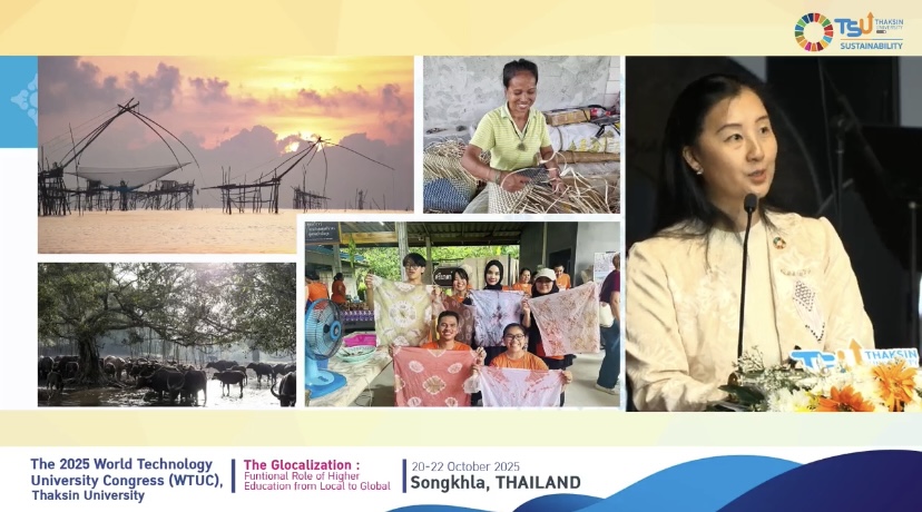 marisa_UN's tweet image. From AI for #roadsafety to satellites tracking deforestation—technology is transforming our world. But it must be guided by ethics, equity, & empathy. Inspired by Thaksin University & World Tech Univ Network for championing innovation for people & planet. #glocalization
