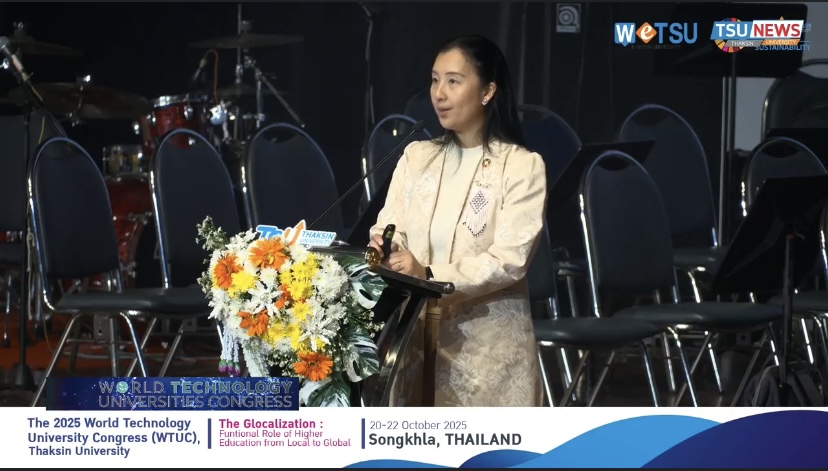 marisa_UN's tweet image. From AI for #roadsafety to satellites tracking deforestation—technology is transforming our world. But it must be guided by ethics, equity, & empathy. Inspired by Thaksin University & World Tech Univ Network for championing innovation for people & planet. #glocalization