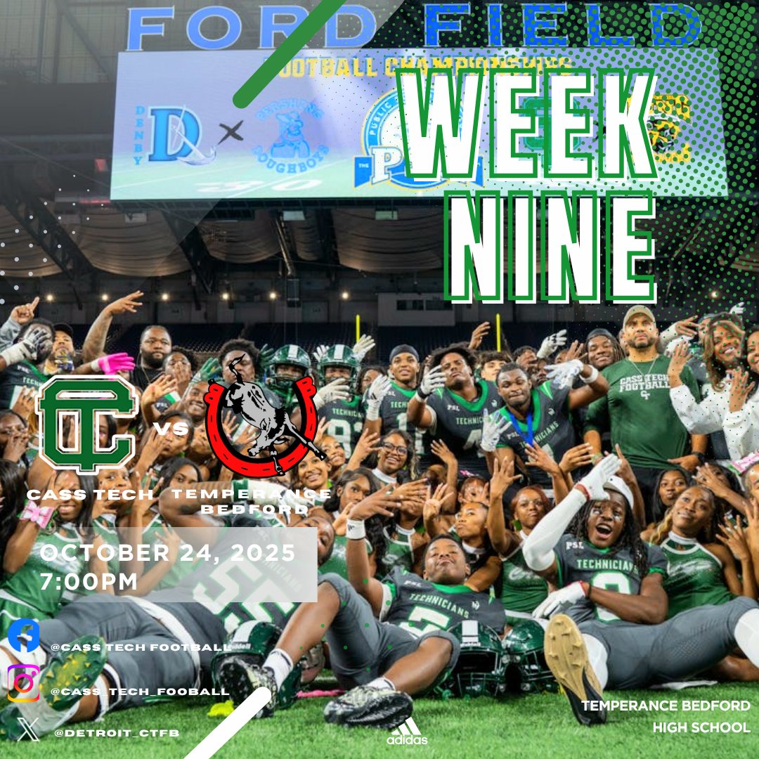 Cass Tech Football tweet media