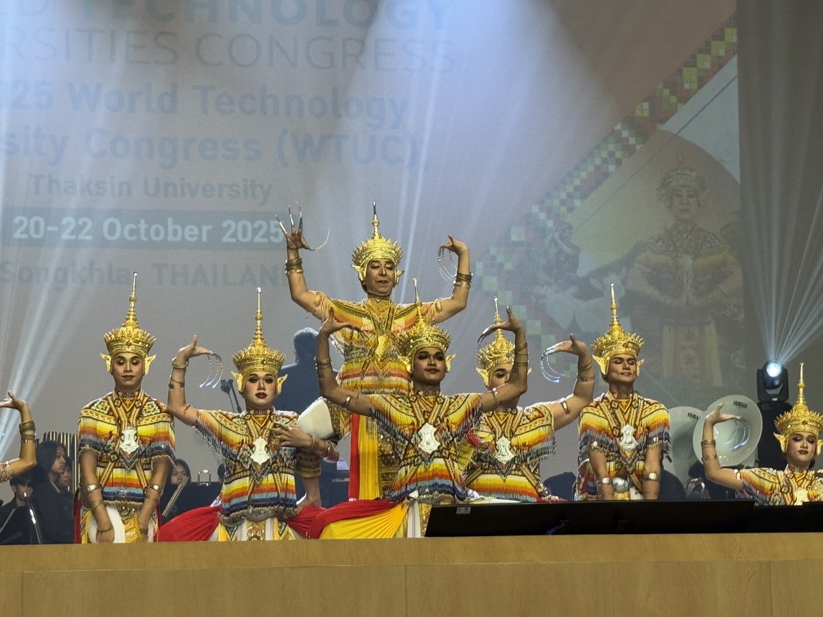 marisa_UN's tweet image. From AI for #roadsafety to satellites tracking deforestation—technology is transforming our world. But it must be guided by ethics, equity, & empathy. Inspired by Thaksin University & World Tech Univ Network for championing innovation for people & planet. #glocalization