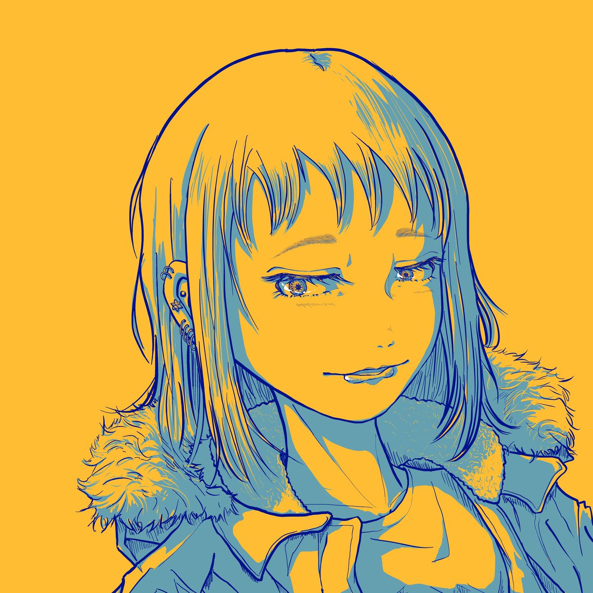 qwert1pictures's tweet image. N-3B

#N3B
#military #jacket
#militaryjacket
　
#イラスト　#女子　#mangaart #girl