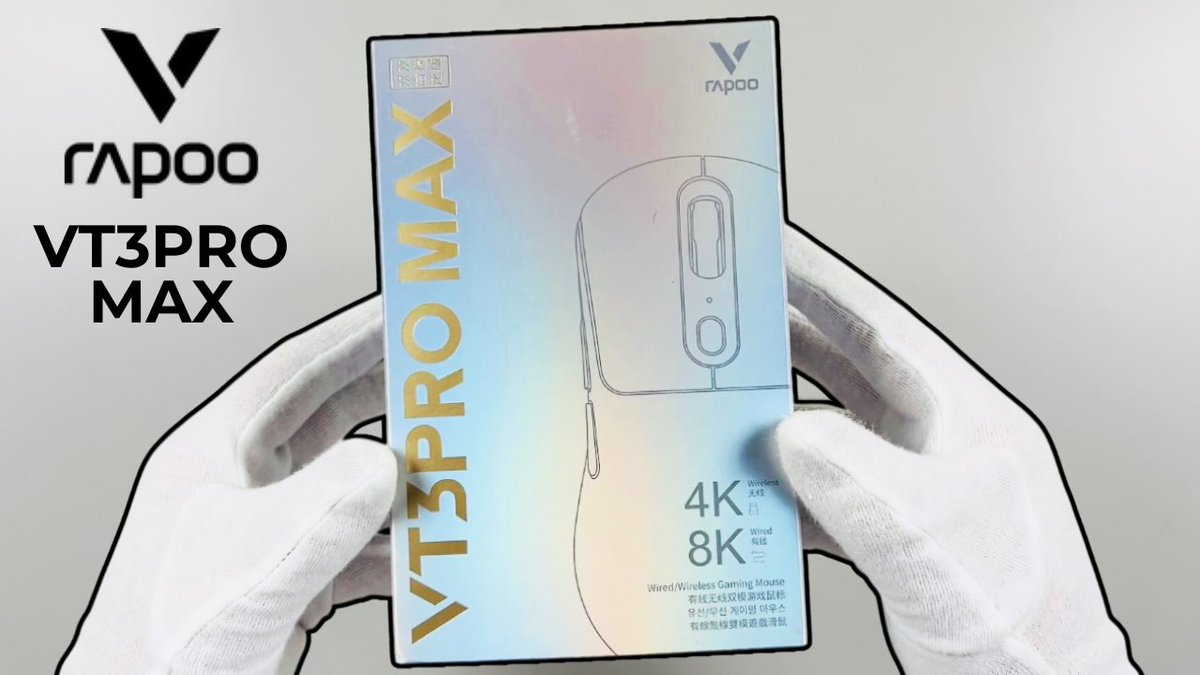 AlmorTech's tweet image. NEW VIDEO: Rapoo VT3 PRO MAX Gaming Mouse Unboxing + Fortnite Gameplay

youtu.be/noL6-Cg3WXE
