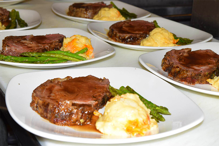 FitzDeli's tweet photo. Tuesdays are the best days to try our steakhouse-at-night feel at Fitz! Join us tonight during dinner service to get a 12 oz prime rib steak with soup or salad and two sides for only $30. This deal is only available on Tuesday nights at Fitz! https://t.co/lRyEbfIdND