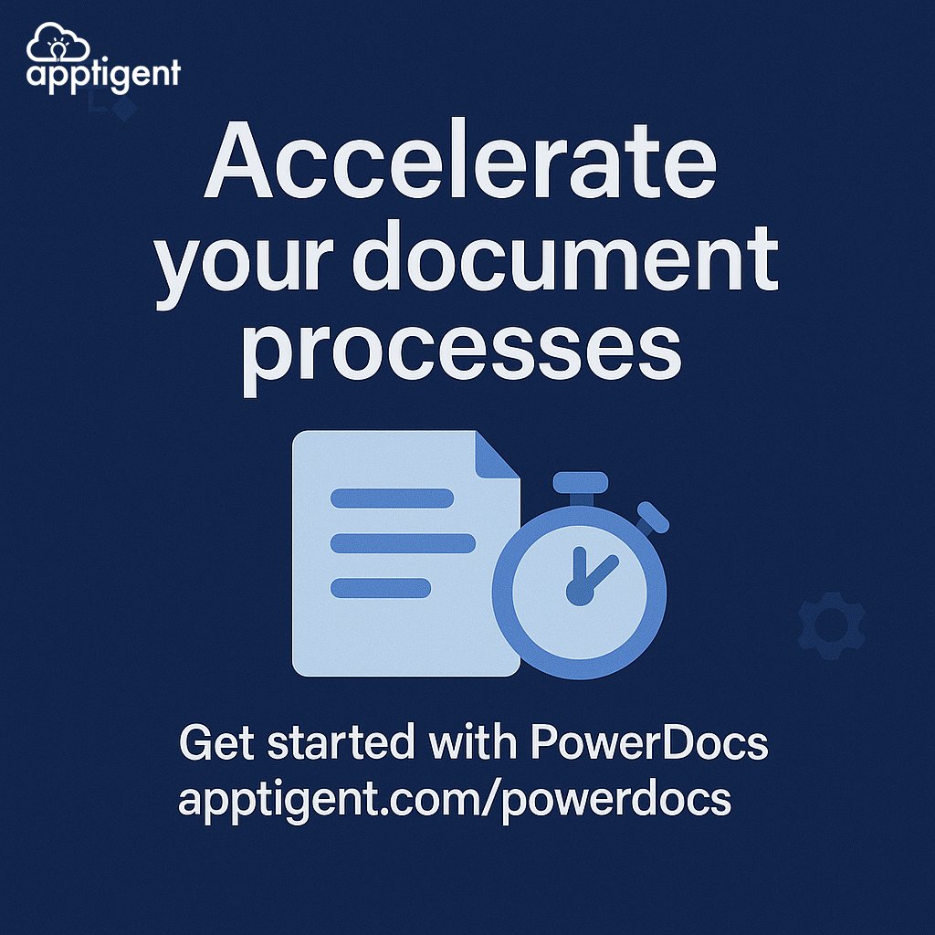 eshupps's tweet image. Speed up document review, validation, and processing. Reduce manual bottlenecks and unleash productivity with PowerDocs.
🔗 bit.ly/42K2DN
#SmartWorkflows #DocumentAutomation