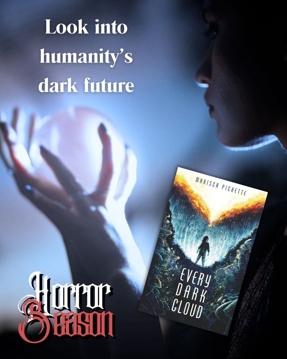 Take a look into humanity's dark future with Marisca Pichette's Every Dark Cloud.

Shop here: ghostorchidpress.square.site