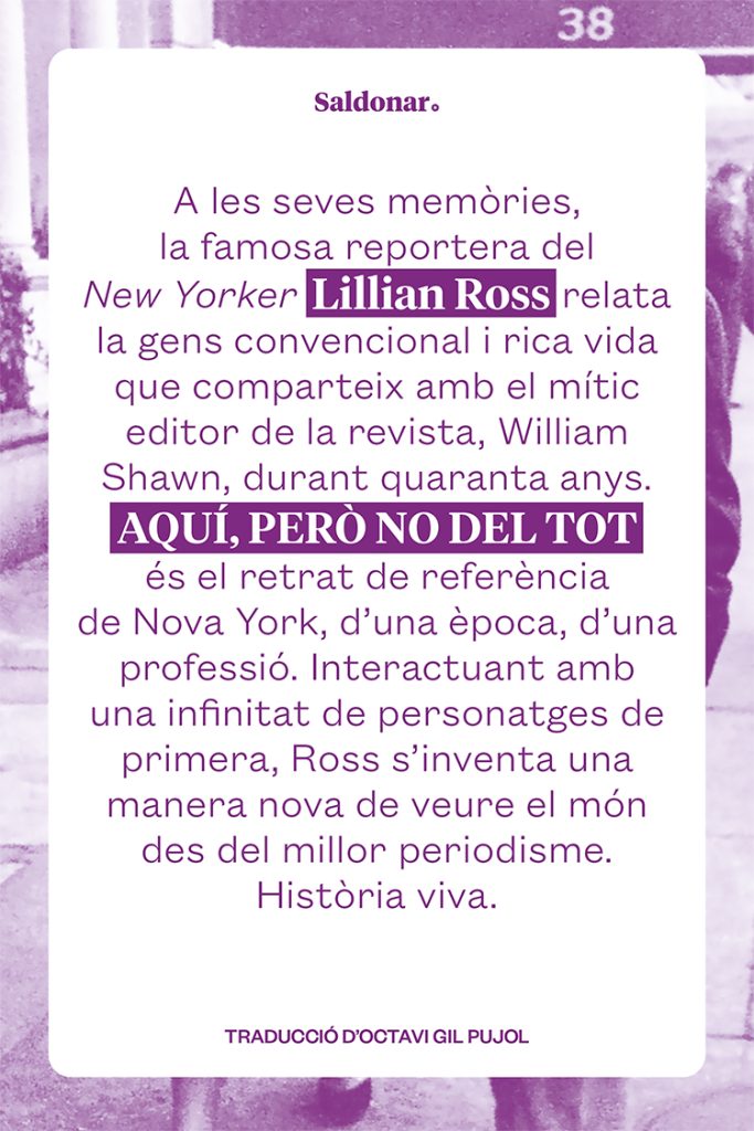 Llegir en Català (@llegirencatala) on Twitter photo Amor i literatura! 💖&📚
Recomanem:
AQUÍ, PERÒ NO DEL TOT, de Lillian Ross. Traducció d’Octavi Gil Pujol.
<a href="/saldonar/">Saldonar</a> 
llegirencatala.cat/amor-i-literat… Amor i literatura! 💖&📚
Recomanem:
AQUÍ, PERÒ NO DEL TOT, de Lillian Ross. Traducció d’Octavi Gil Pujol.
<a href="/saldonar/">Saldonar</a> 
llegirencatala.cat/amor-i-literat…