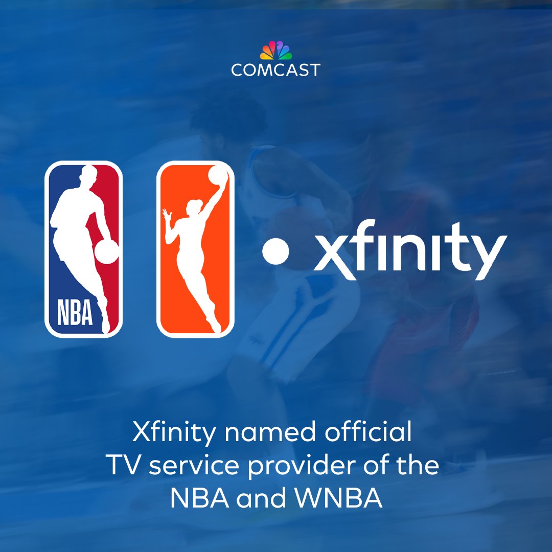 Xfinity is the official TV service provider of the NBA and WNBA. 🏀

This multi-year partnership will enhance the game-viewing experience across our platforms to make it easier for fans to watch and engage with the game. More: comca.st/3WhgGpj