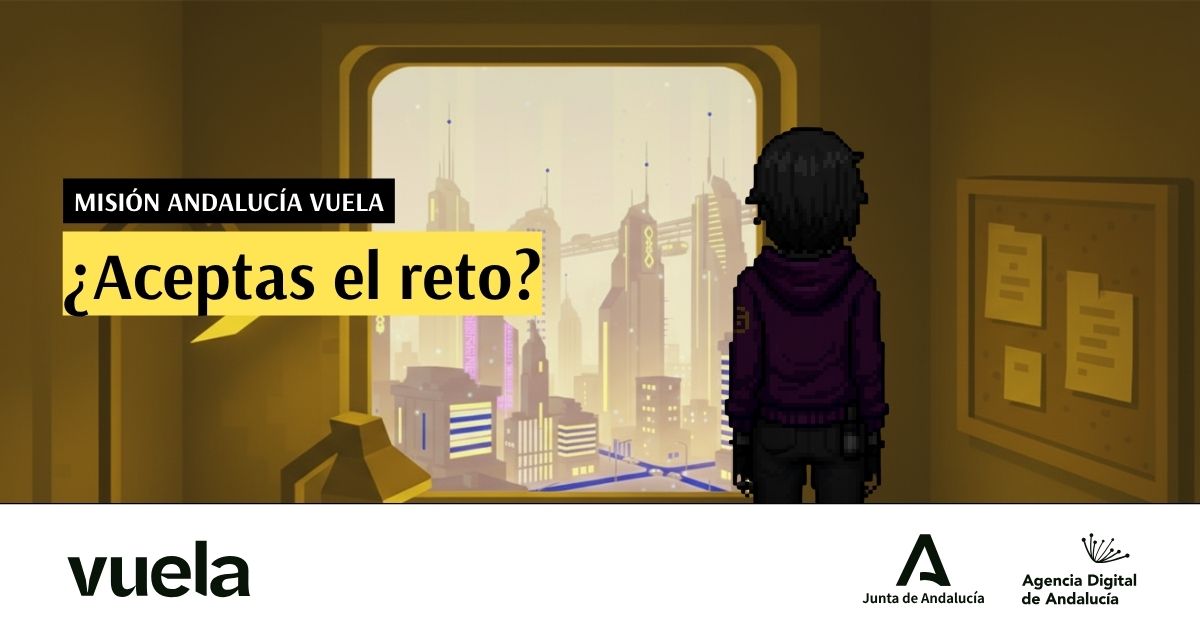Solo podemos darte las siguientes pistas.

👾 Prepárate para la #MisiónAndalucíaVuela
🗓️ Fecha clave: miércoles, 22 de octubre.

👉 Suscríbete a nuestro boletín y recibe el acceso directo al reto → andaluciavuela.es/suscribete/

#AndalucíaVuela #MesEuropeodelaCiberseguridad