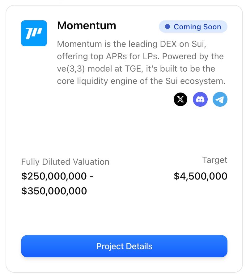 RKalapisak's tweet photo. @MMTFinance is the leading decentralized exchange (DEX) on Sui, offering the best annual interest rates for LPs. Built on the ve(3,3) model from TGE, it was designed as the primary liquidity mechanism for the Sui ecosystem.
Sales will begin soon on https://t.co/2kogftfNem https://t.co/7bkepl2FFP