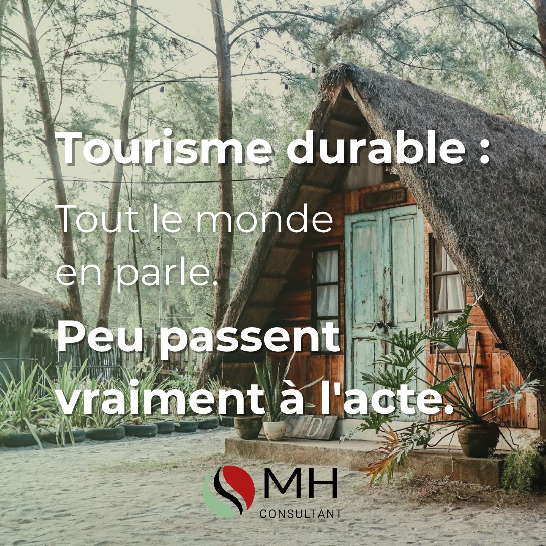 𝐋𝐞 𝐭𝐨𝐮𝐫𝐢𝐬𝐦𝐞 𝐝𝐮𝐫𝐚𝐛𝐥𝐞, 𝐮𝐧𝐞 𝐪𝐮𝐞𝐬𝐭𝐢𝐨𝐧 𝐝𝐞… 𝐬𝐮𝐫𝐯𝐢𝐞 ?

Mais sur le terrain… combien d’hôtels l’appliquent 𝑣𝑟𝑎𝑖𝑚𝑒𝑛𝑡 ?

Le tourisme durable n’est pas un label.
C’est une 𝐬𝐭𝐫𝐚𝐭𝐞́𝐠𝐢𝐞 𝐭𝐨𝐮𝐫𝐧𝐞́𝐞 𝐯𝐞𝐫𝐬 𝐥’𝐚𝐯𝐞𝐧𝐢𝐫.

🌱