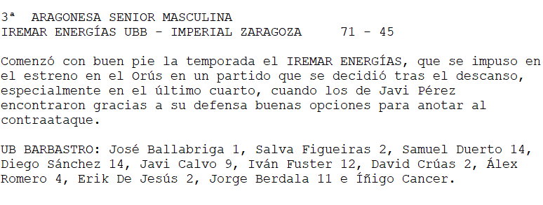 Union Basket Barbastro tweet media