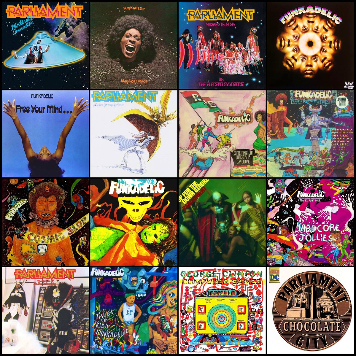 Melodies & Masterpieces (@svg__collection) on Twitter photo Parliament-Funkadelicās discography is a towering monument of funk. Parliament-Funkadelicās discography is a towering monument of funk.