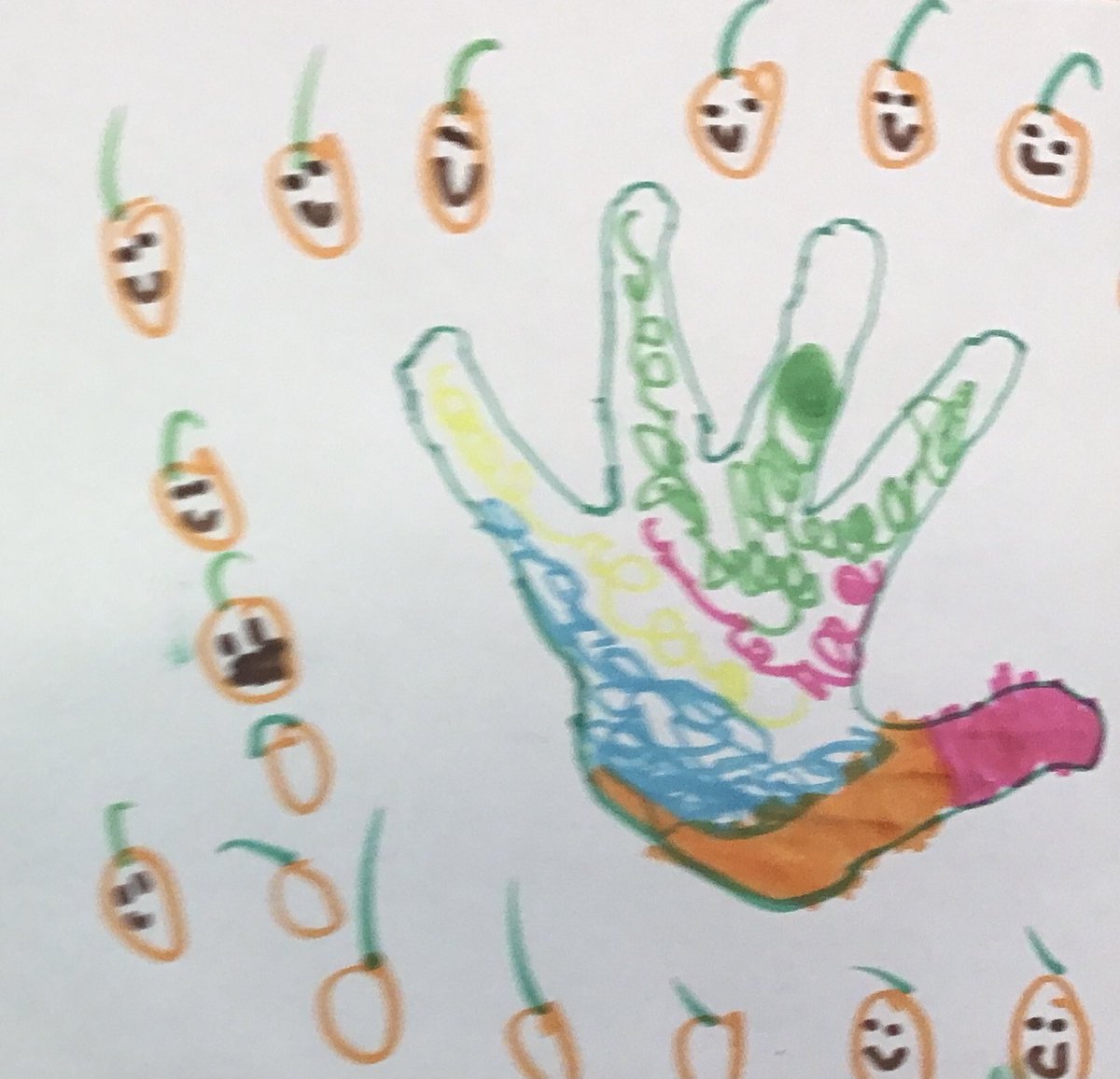 Art club have been celebrating Diwali today drawing Diyas and making Rangoli patterns 🪔