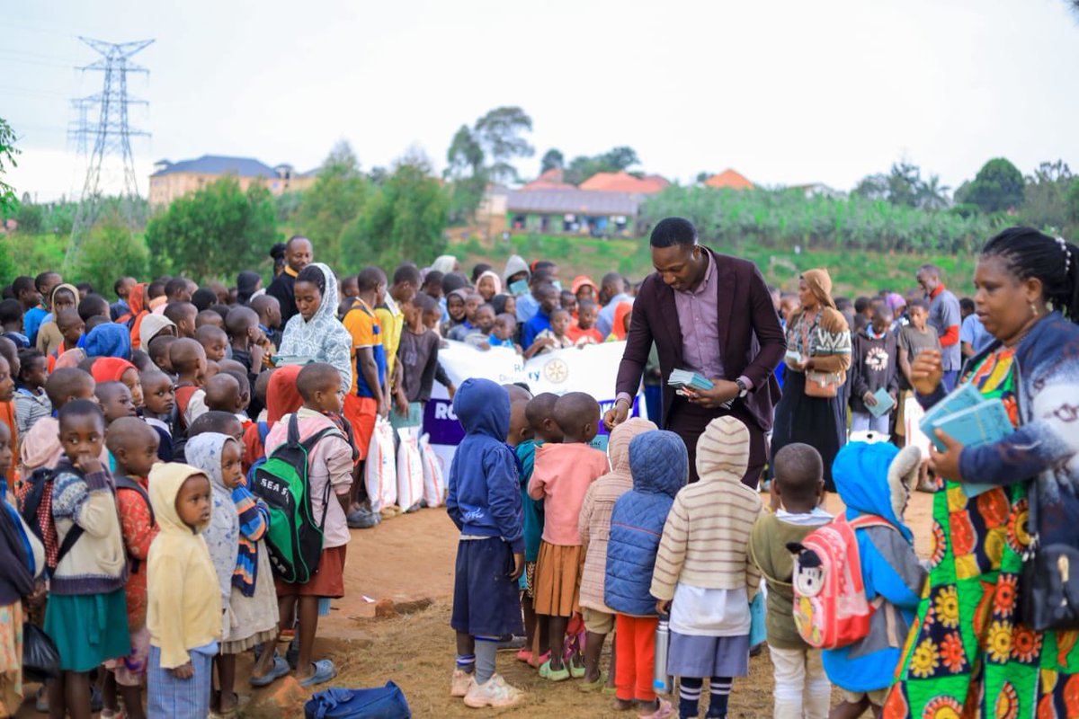 I took part in extending emergency relief aid (food and scholastic materials) to Bwegiragye primary school community in Bushenyi-Ishaka Municipality uganda.
I want to thank rotary club of Ishaka in formation and the rotaractors at <a href="/kiuvarsity/">Kampala International University</a>. Thank you all. 
#Humanity is key.