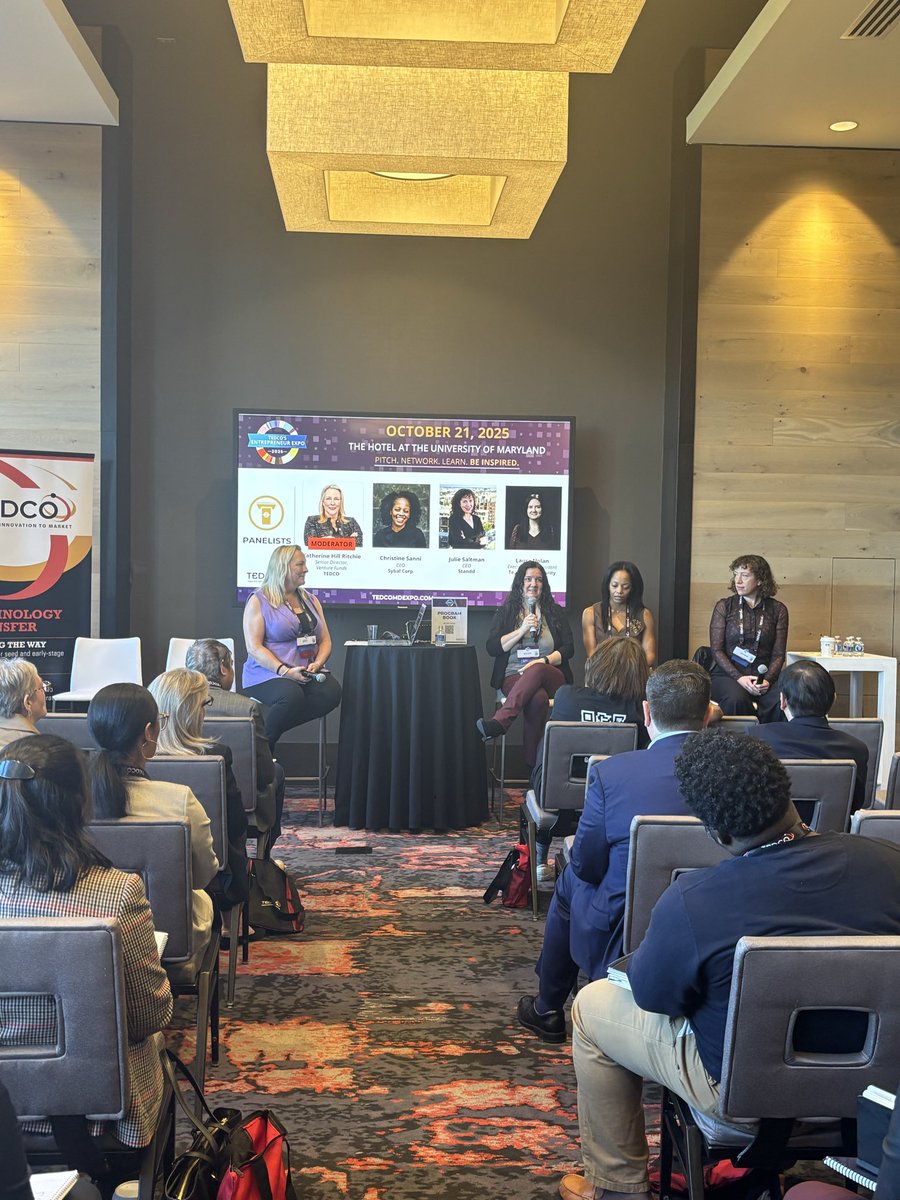 “AI Doesn’t Mean Automatic Investment: How to Separate Your Company From the AI Noise” panel discussion at #TEDCOExpo