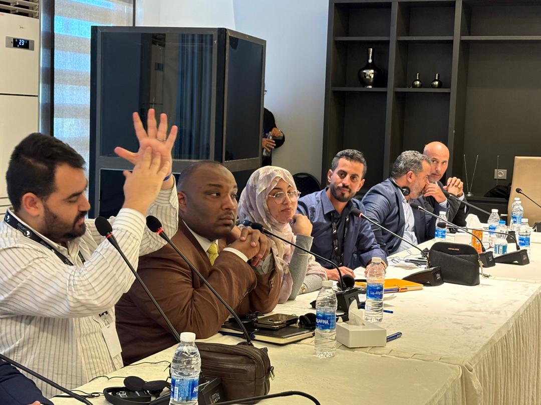 DAY 2 🆙🆙Participants discussing Design Thinking &amp; Solution Building: Examining how human-centered innovation can strengthen democratic governance and drive sustainable, inclusive solutions #DGTrends