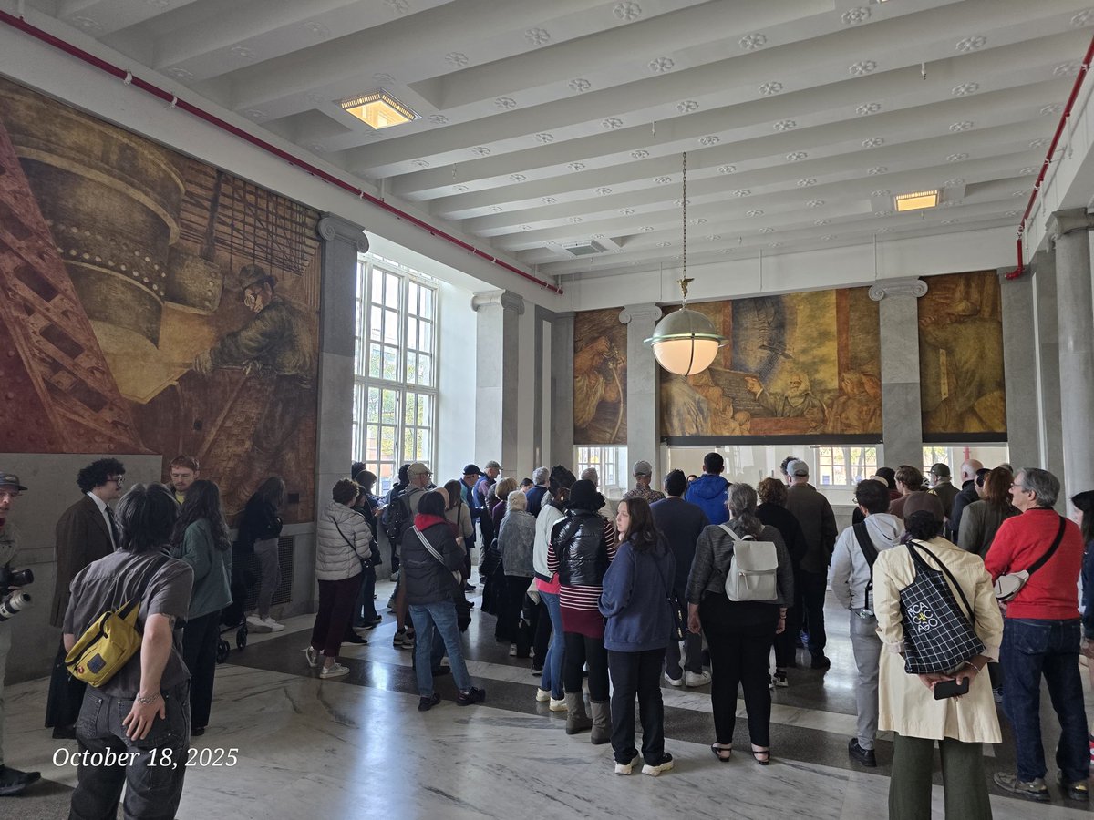 We were proud to highlight Bronx history, when we partnered with Open House New York for a special tour of The Bronx Post Office! 

Thank you to Professor Laura Katzman, BPO Owners, Fabian Llonch, and Bronx Borough Historian Angel Hernandez for helping us celebrate the history