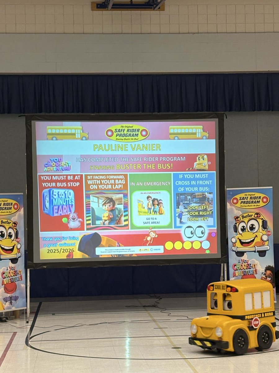 Pauline Vanier Catholic ✝️ Elementary School (@pvanier_dpcdsb) on Twitter photo We had our School Bus Safety Presentation during National School Bus Safety Week! Ask your child what they have learned from the presentations today! We had our School Bus Safety Presentation during National School Bus Safety Week! Ask your child what they have learned from the presentations today!