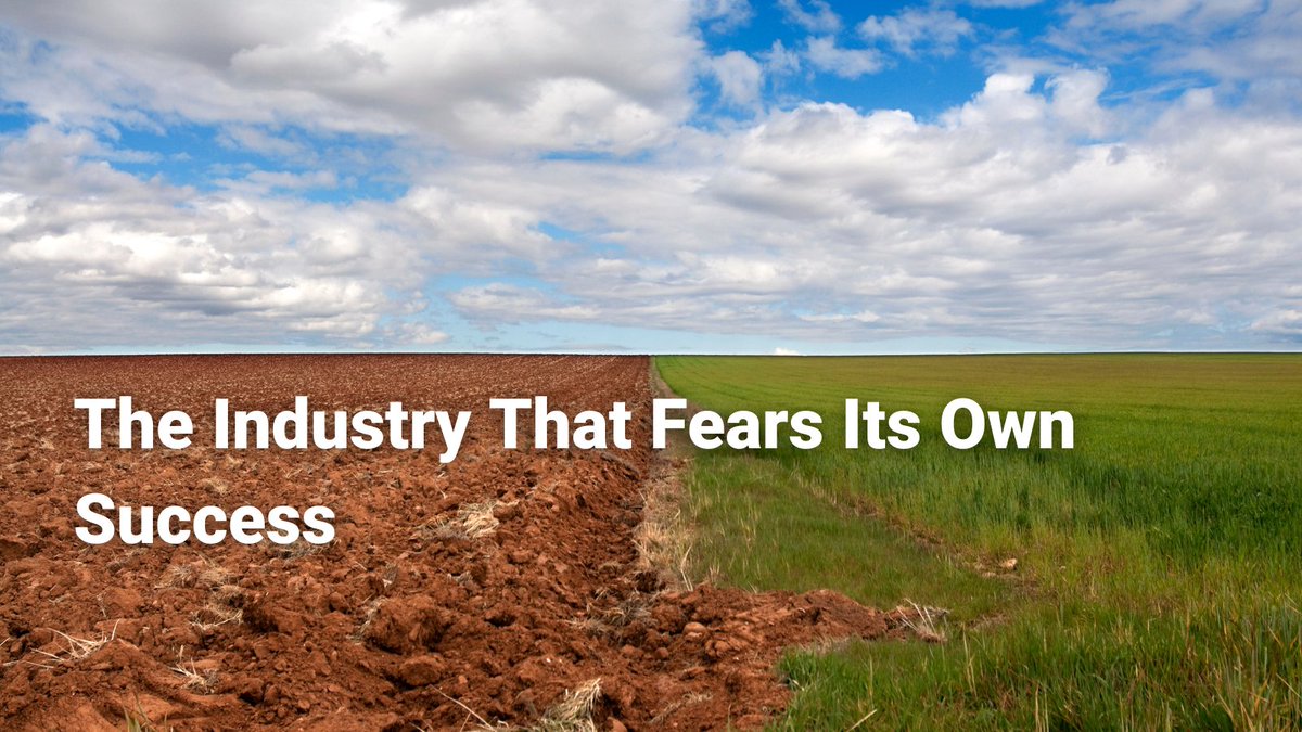Farmers love a good crisis. But what happens when fear of change becomes the biggest threat to the family farm?

Read my take on why agriculture keeps rooting against itself.
farmercoach.ca/the-industry-t…