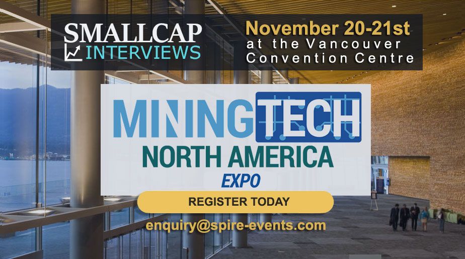 SmallCapIntro's tweet image. 🚨 Mining Conference Alert 🚨
SmallCapInterviews will be attending the #MiningTech North America Expo!
📍 Vancouver Convention Centre
🗓️ Nov. 20–21, 20
👥 700+ attendees | 50+ expert speakers
🌍 One of North America’s top mining tech events.
🎟️ Register today:…
