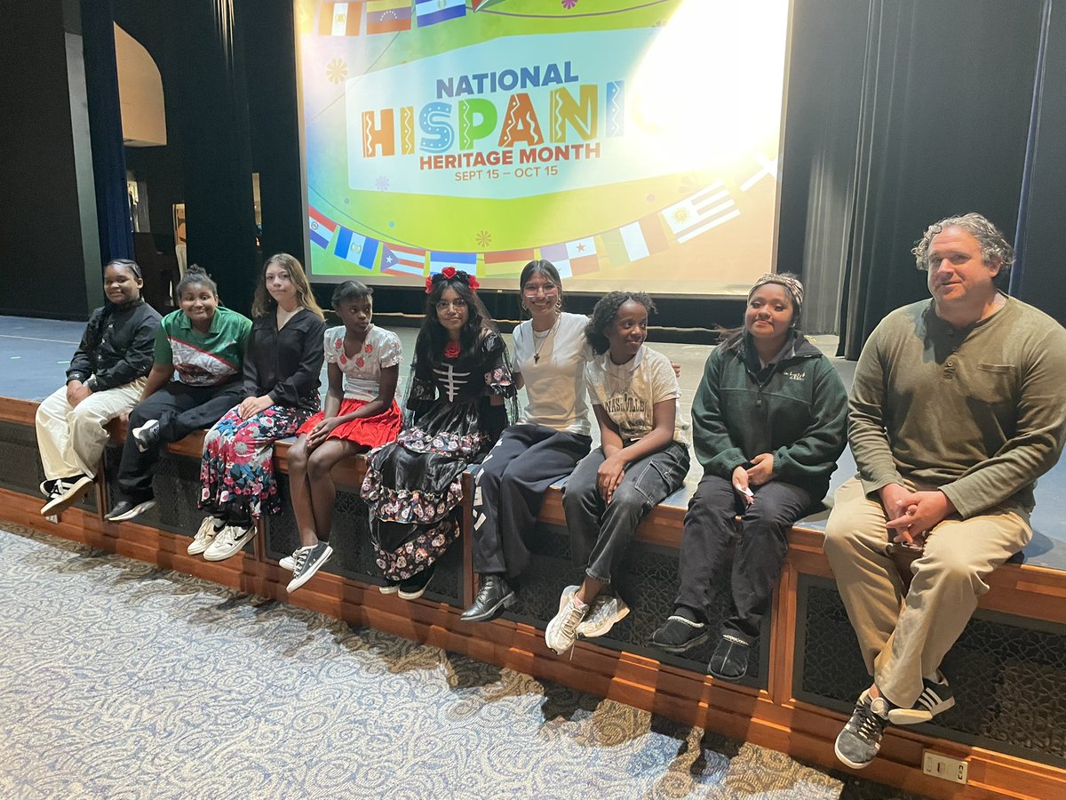 Last week’s student-led Hispanic Heritage Month Assembly was one to remember! From the fashion show to student highlights and the splash Sr. Tomei trivia game, our students led the way in celebrating culture, creativity, and community. ❤️