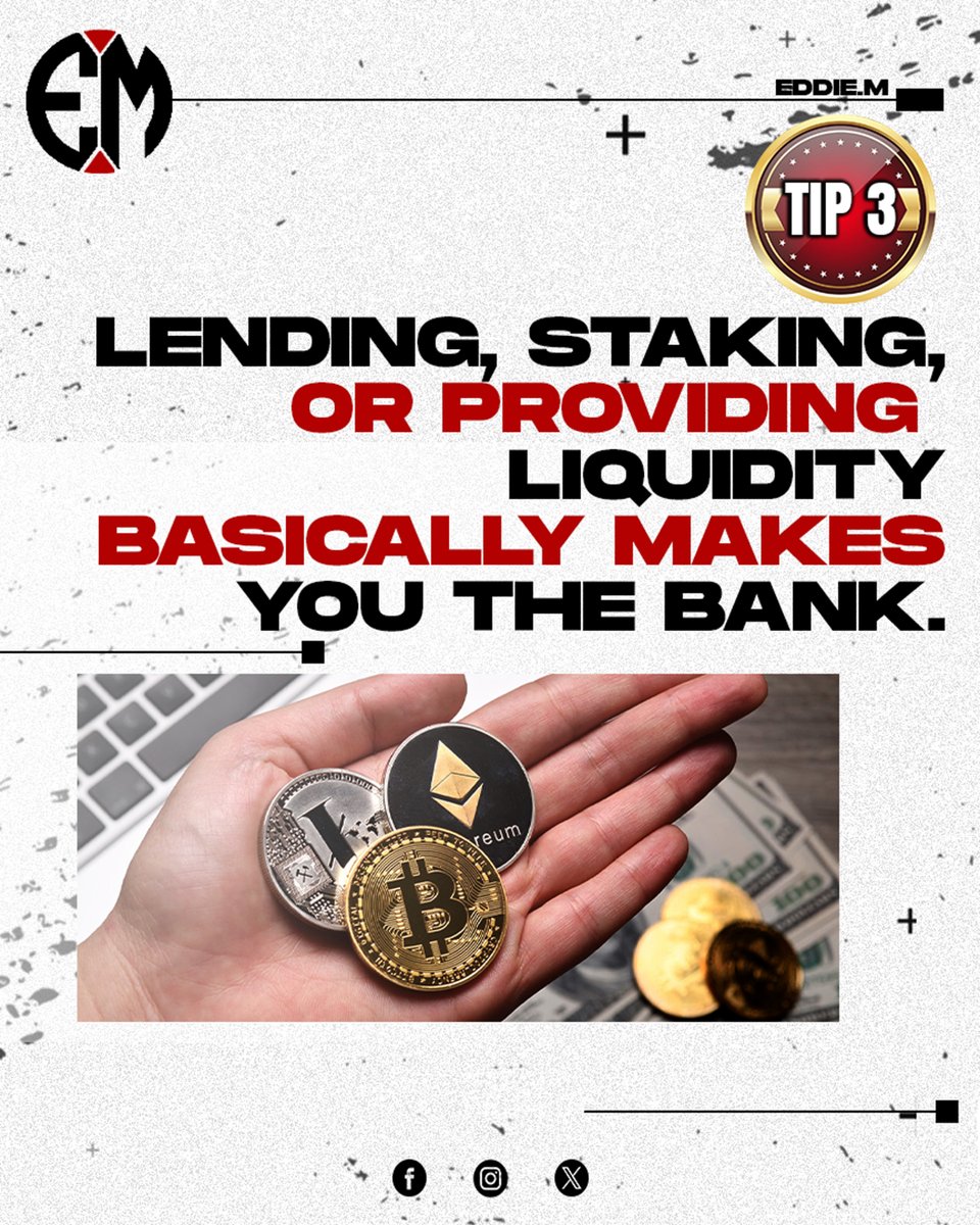 Ed_Morlando's tweet image. In crypto, you become the bank—staking, lending, and liquidity make your money earn 24/7 instead of waiting in banks. 🏦⚡
.
Visit my websites 👉huggingtraffic.com; rrkttoken.com
.
#TokenizeEverything #CryptoAdvice #BlockchainBusiness #SmartFunding #Web3Tips