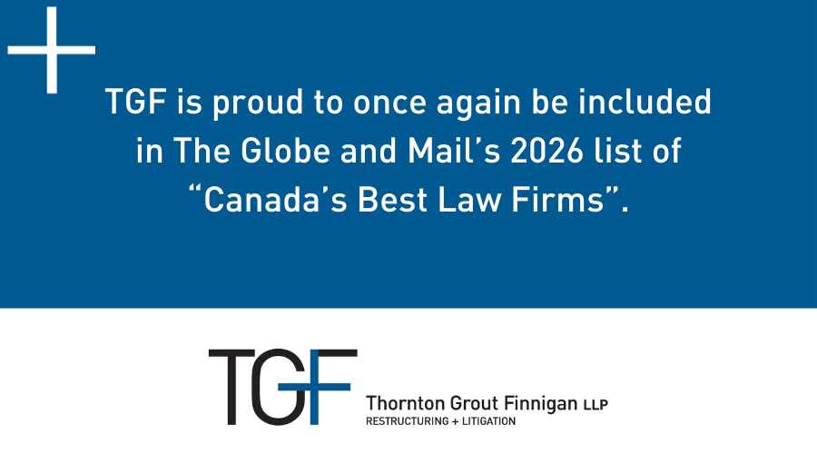 Thornton Grout Finnigan LLP tweet media