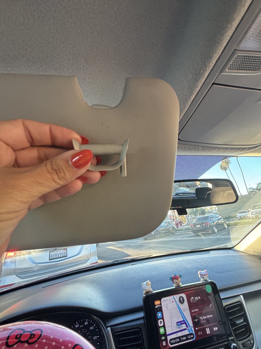 CaliErica's tweet photo. @Kia how in the heck did this snap so easy on a fairly newish car? My 2023 Kia Rio S :( https://t.co/W6hgtenGG2