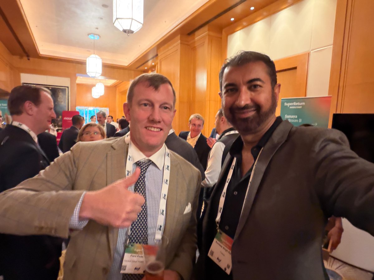 FineqiaPlatform's tweet image. Day 1 at #SuperReturn Middle East 2025 🇦🇪

Our CEO @bundeep joined global investors and innovators discussing the future of #DigitalAssets and #InstitutionalFinance.

Exciting energy in #Dubai as #blockchain adoption continues to build momentum.

#Fineqia #FinTech