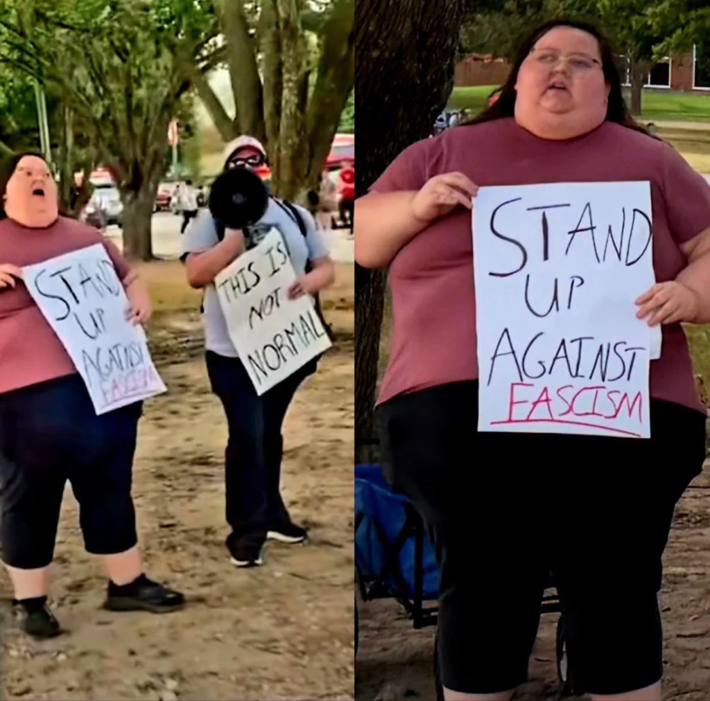 You know what… she probably won’t stand otherwise… I’m ok with it.