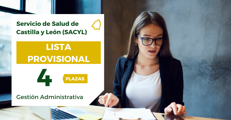 🔔 ¡Se publica la lista provisional de las 4 plazas de Gestión Administrativa del Servicio de Salud de Castilla y León (SACYL)!

👉 Más información en: mad.es/oposiciones/18…