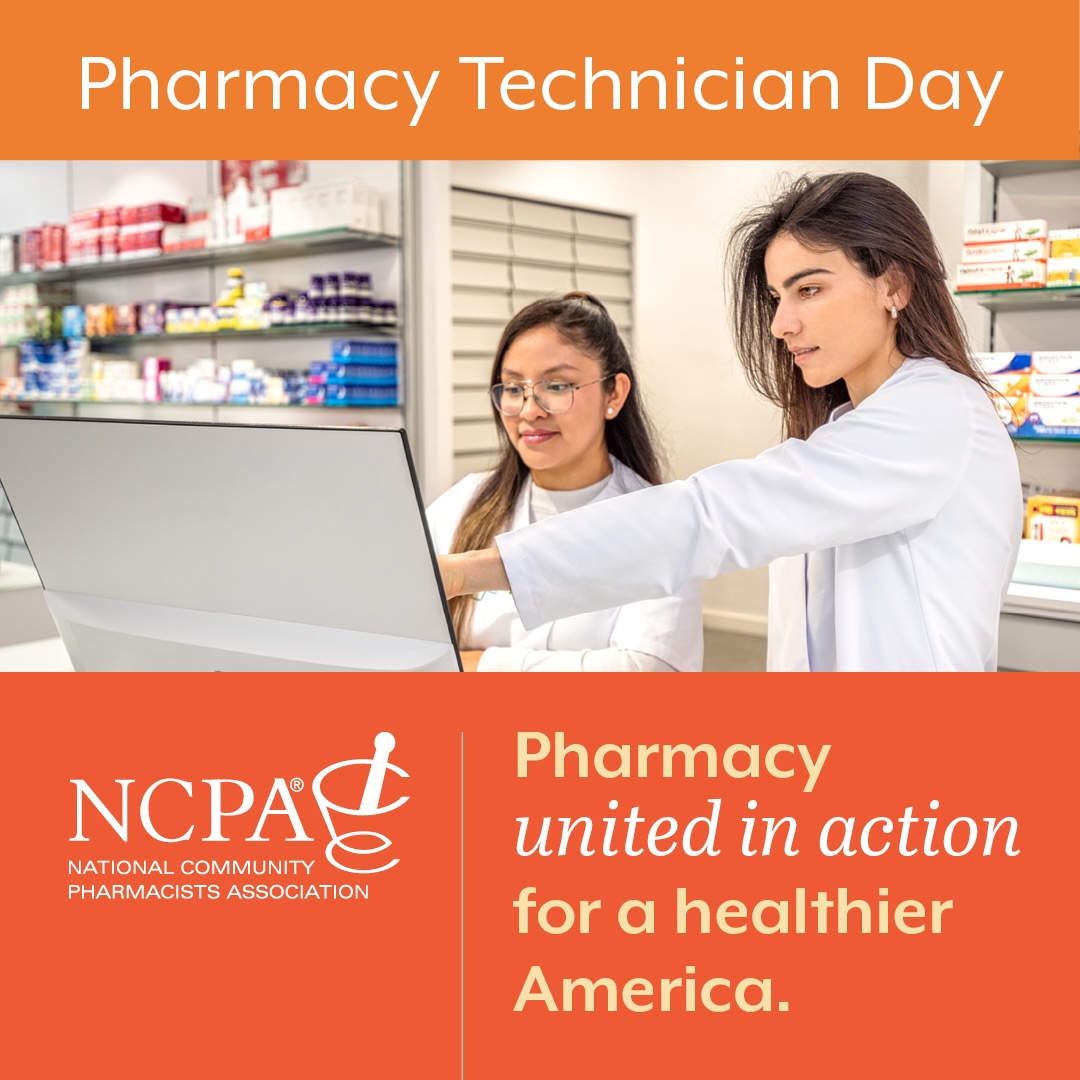 Happy #RxTechDay! Thank you to all pharmacy technicians for your hard work and dedication to patient care! 👏🧡