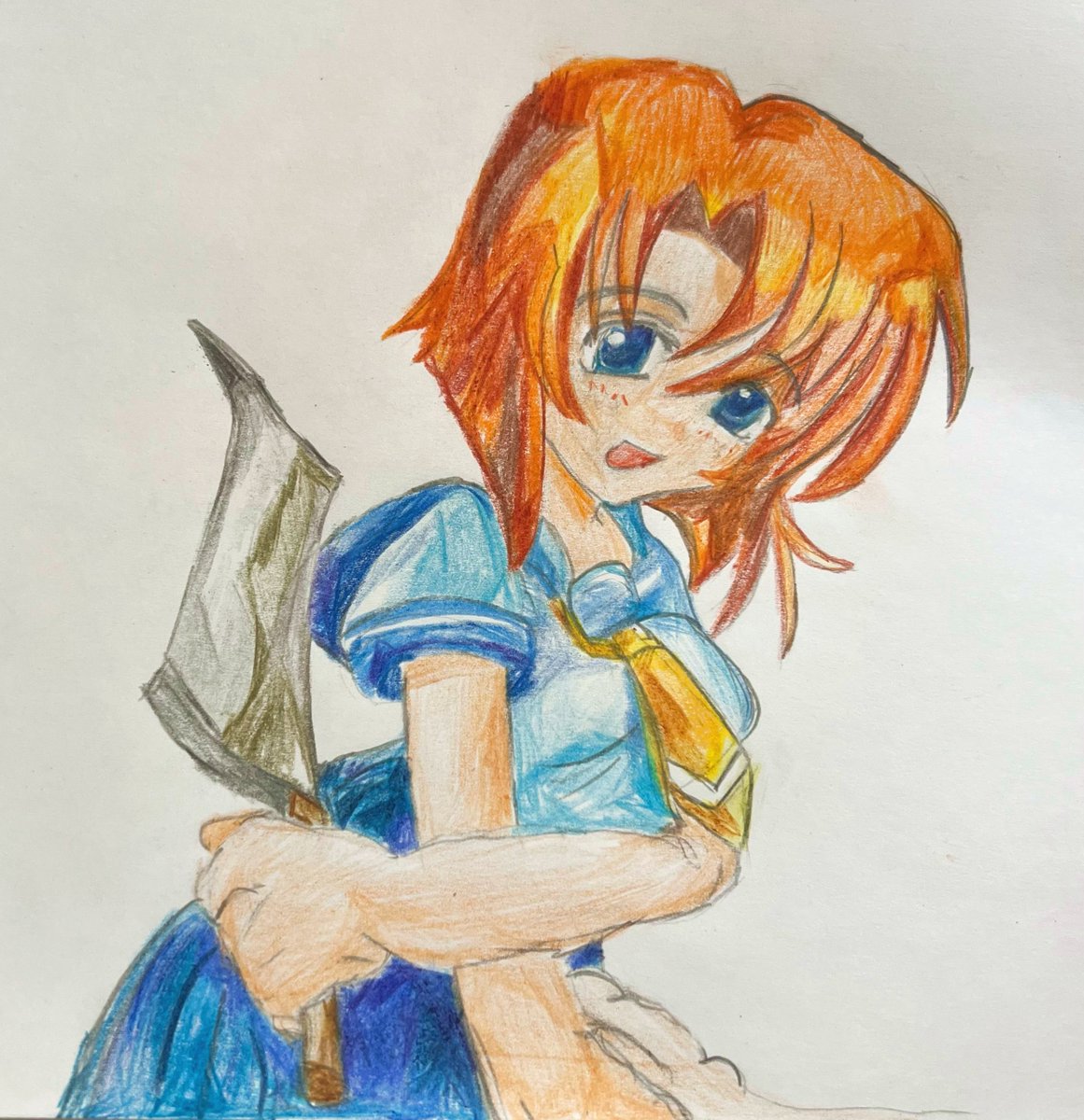 necoconnect's tweet image. Colored pencils