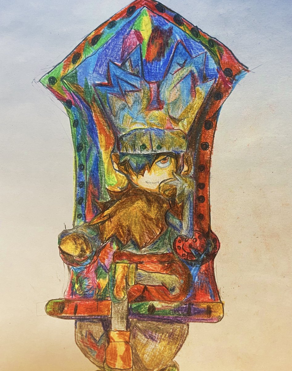 necoconnect's tweet image. Colored pencils