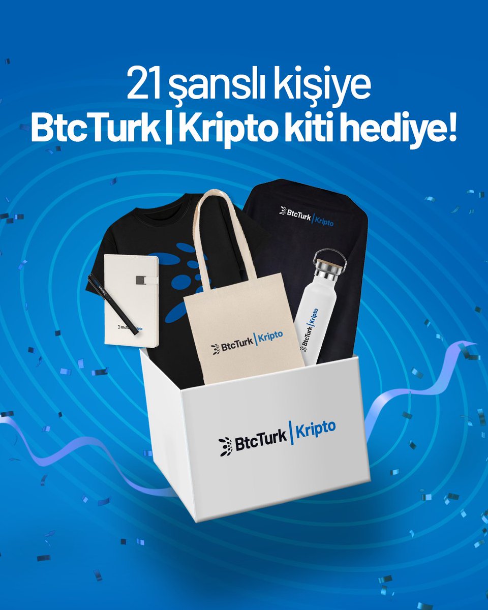 BtcTurk | Kripto Hediye Kiti kazanma zamanı! 🎁

Her ayın 21’ine özel yarışmamıza katılın, soruyu doğru cevaplayın, BtcTurk | Kripto Hediye Kiti kazanan 21 kişiden biri olun!

Yarışmaya katılmak için yapmanız gerekenler;

📌 Ödüllü soruyu yorumlarda doğru yanıtlayın,