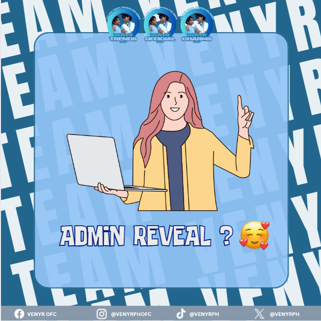 VeNyrOFC's tweet photo. Admin Reveal na, Charms! 🤫💫 

Ready na ba kayong kilalanin kung sino ang nasa likod ng VeNyr Fudgee-Charms? 👀✨

Just look at the comment section for their names and X accounts! 💙 

#VeNyrPhilippines #VeNyr
@iamriverjoseph | @esnyrrr https://t.co/0IvYtnPk7b