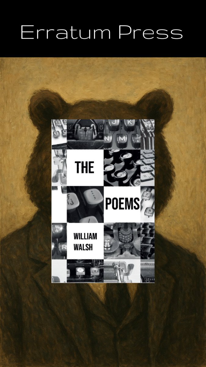 Questionstruck's tweet image. The Poems—a novella from @press_erratum. erratumpress.com/the-poems