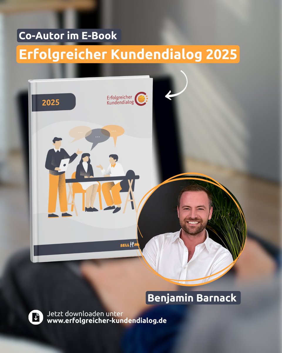 BenjaminBarnack's tweet photo. Zukunft gestalten 🌍
CX ist kein Zufall – sondern Haltung, Kultur &amp; Tech.
Hol dir das E-Book „Erfolgreicher Kundendialog 2025“ gratis:
👉 https://t.co/X5uM5leEzK
#CustomerExperience #CX #Service #Innovation #EBook https://t.co/3wvBVsRPLS