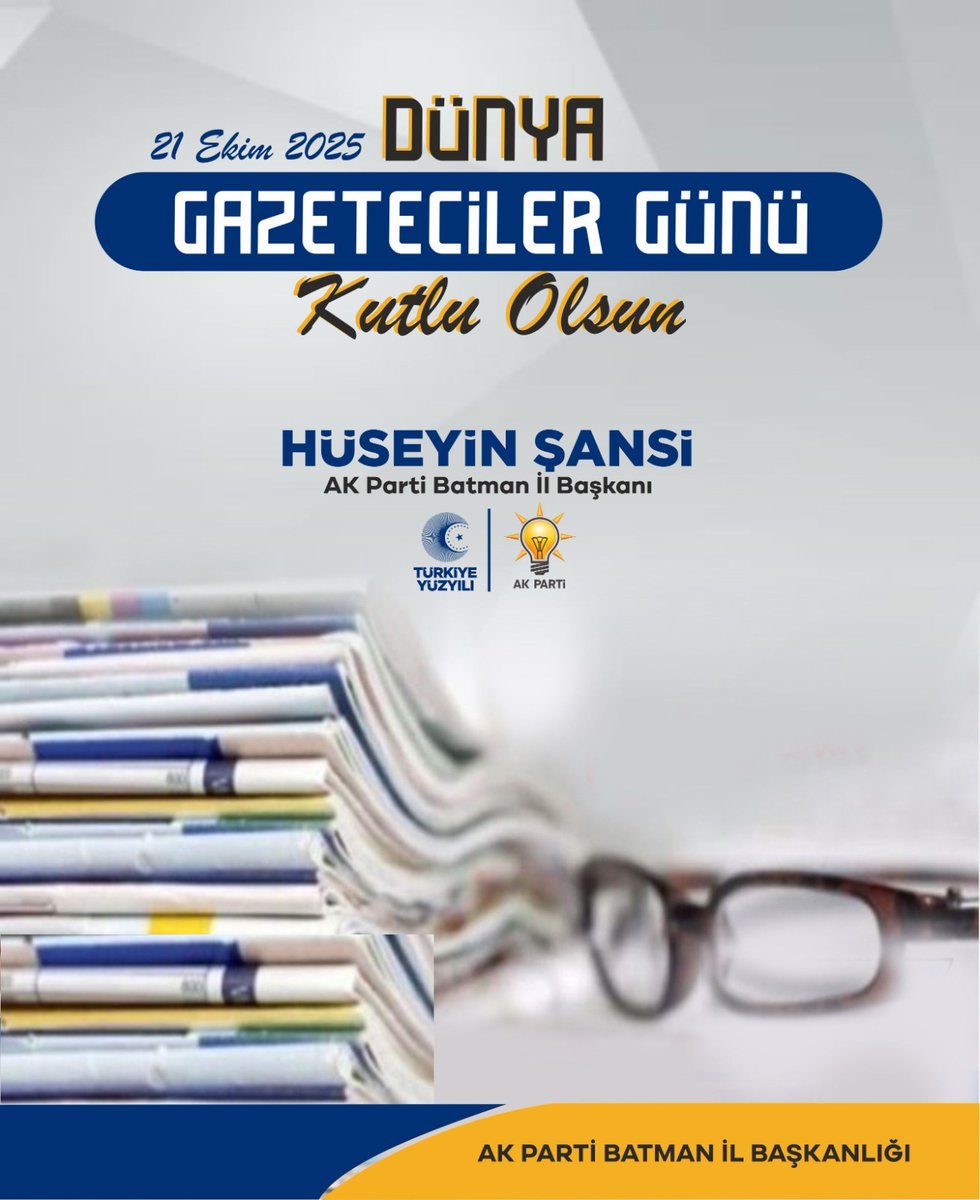Kalemini hakikat için kullanan, gerçeği dünyaya duyurmak için mücadele eden tüm gazetecilerin "Gazeteciler Günü"nü kutlarım.

Bu vesileyle; #Gazze’deki soykırımı dünyaya duyurmaya çalışırken, katil İsrail tarafından öldürülen gazeteciler başta olmak üzere, görevi başında vefat