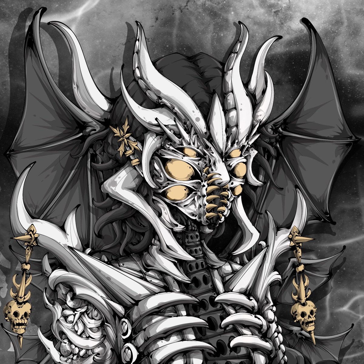 the art NU 1/1's Special Request//<a href="/vigdonSOL/">vigdon</a> // “Goddess of dark”.  finished.