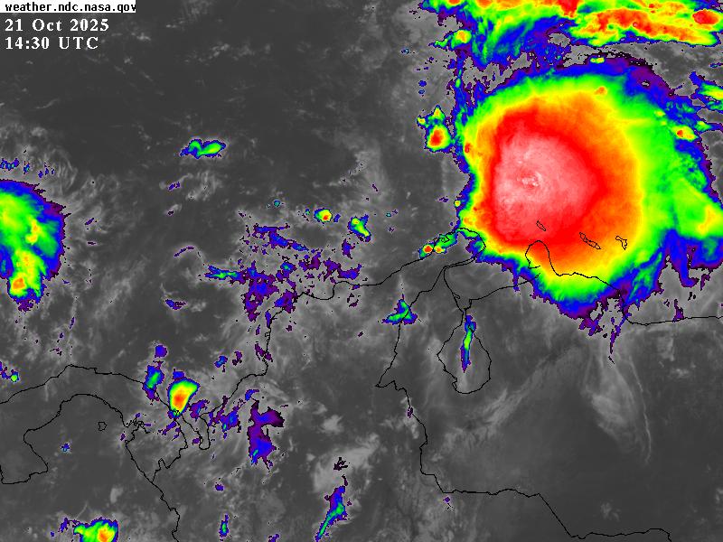 Se llama Melissa la nueva tormenta tropical formada hace unos momentos frente a la Guajira. Tiene vientos en su interior de 75 km/h y se va a mover al oeste un poco, y luego debe tornar hacia el norte