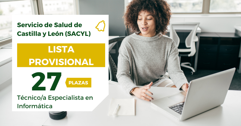 🔔 ¡Se publica la lista provisional de las 27 plazas de Técnico/a Especialista en Informática del Servicio de Salud de Castilla y León (SACYL)!

👉 Más información en: mad.es/oposiciones/12…