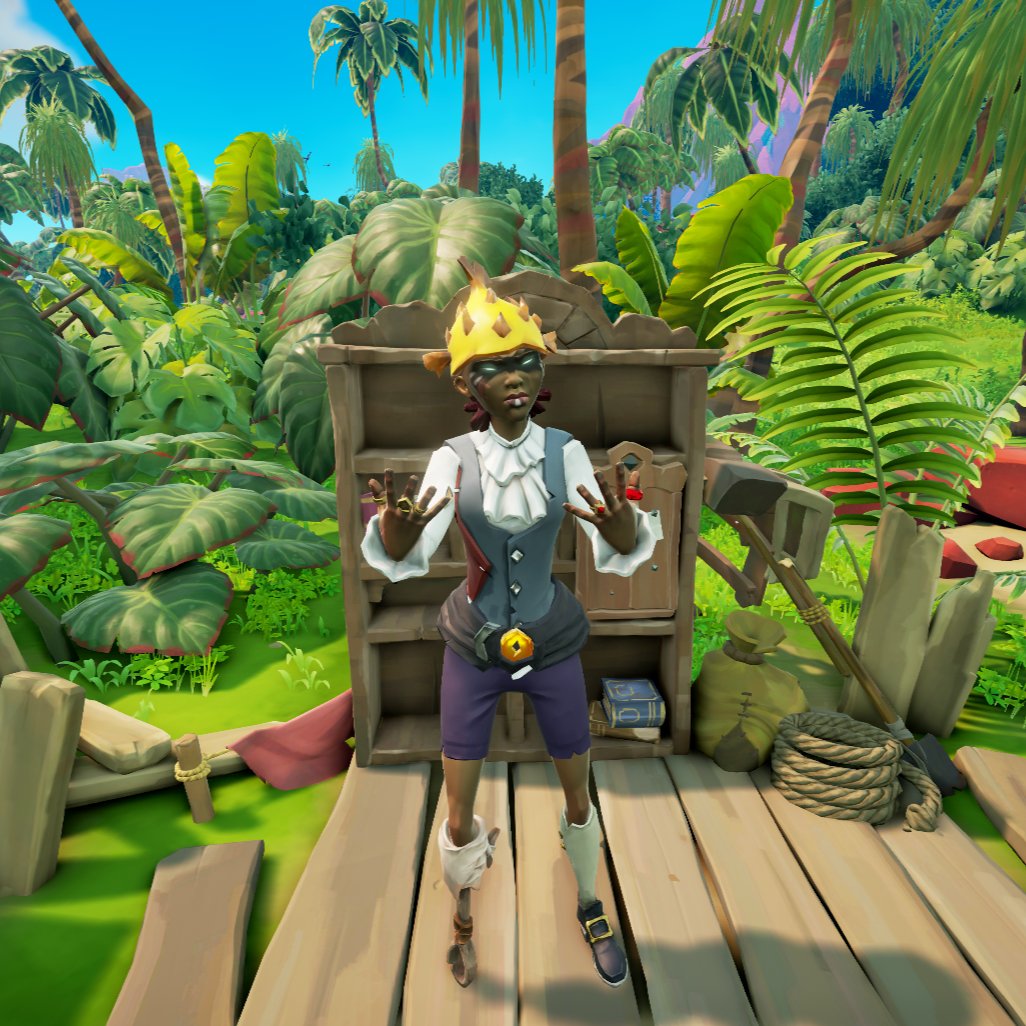 Theme: Ridiculous  
#StyleOfThieves 
#SeaOfThieves
<a href="/SeaOfThieves/">Sea of Thieves</a>