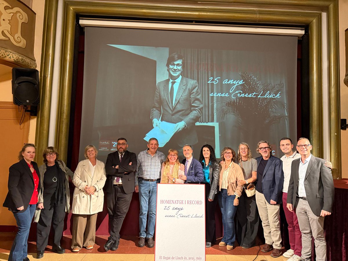 25 anys de l'assessinat d'Ernest Lluch. Olot octubre de 2025