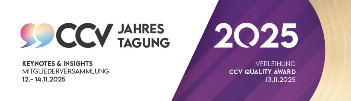 BenjaminBarnack's tweet photo. Mehr als nur ein Event 💬
Die CCV Jahrestagung 2025 ist Inspiration, Netzwerk &amp; Zukunftswerkstatt in einem.
Top-Speaker, starke Partner &amp; eine legendäre Gala warten auf dich 👉 https://t.co/wvv1QRwWld
#CCV #CX2025 #CustomerService #Networking https://t.co/EyfPa92uWW