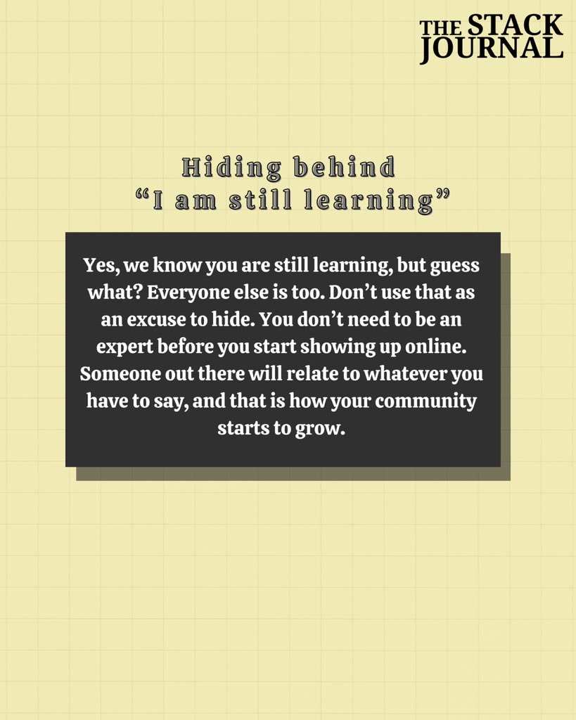 The Stack Journal tweet media