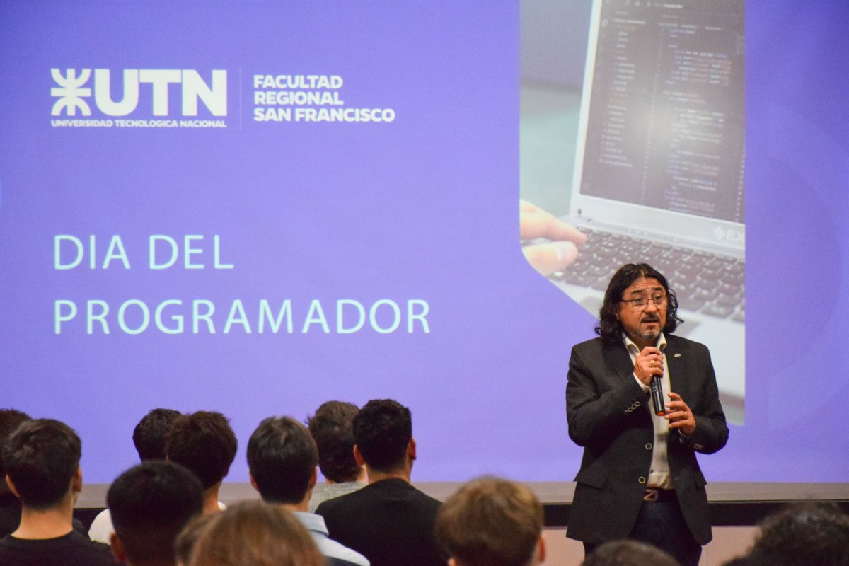 utnsanfco's tweet image. Día del Programador: se realizó en UTN San Francisco una jornada abierta, gratuita y a sala llena en la que estudiantes, docentes, graduados y comunidad tech compartiendo experiencias mirando al futuro del desarrollo. #DíaDelProgramador #UTN