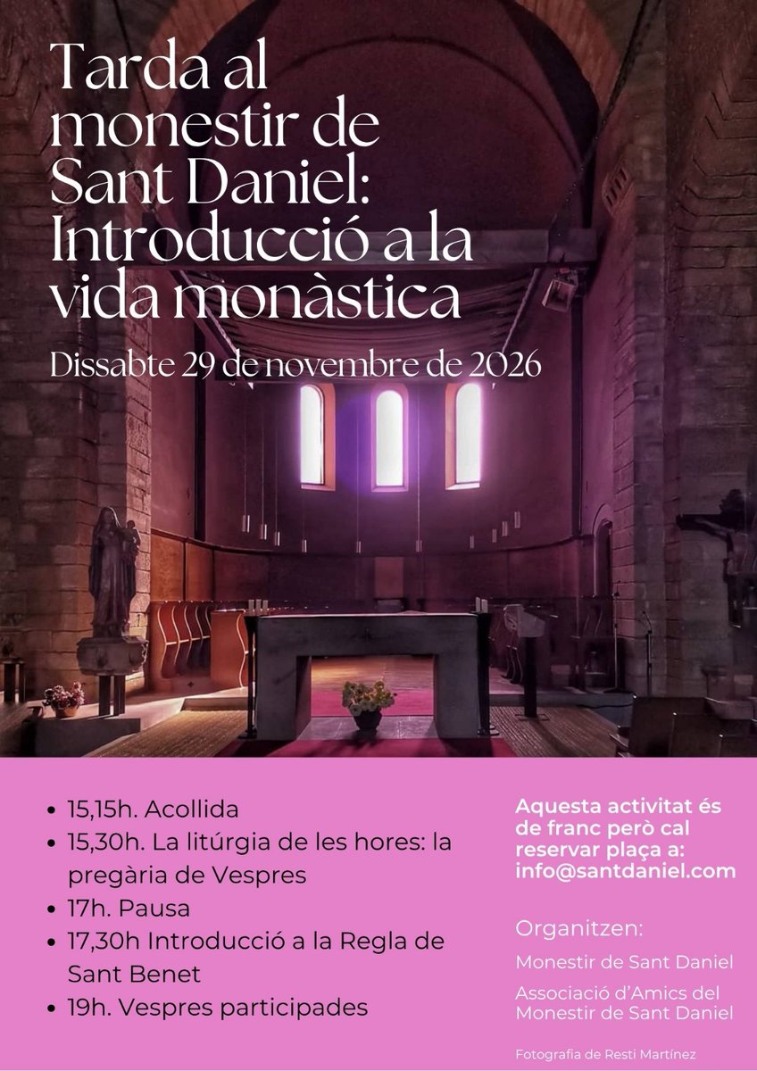 Monestir Sant Daniel (@santdaniel_gi) on Twitter photo 